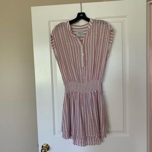 Rails pink & white dress sz S